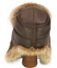 Trapper in Leather and Raccoon (Brown)