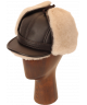 Elmer Fudd Sheepskin Round Top Long (Brown / White)