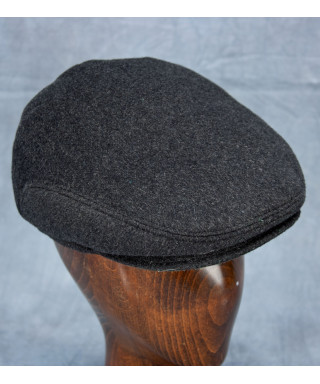 Wool / Cashmere Ivy Cap (Black)